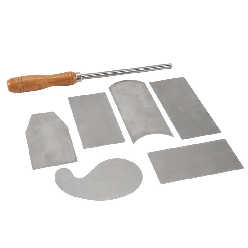 Card Scraper Cabinet - A60zcard Kazıyıcı Parlatıcı ve 6 Parça