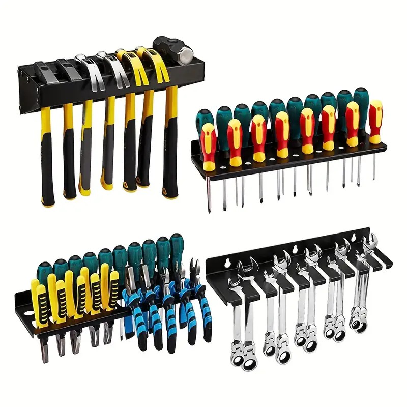 Workshop Tools Shelf - Duvara Monte Otomatik Tamir Aleti Saklama