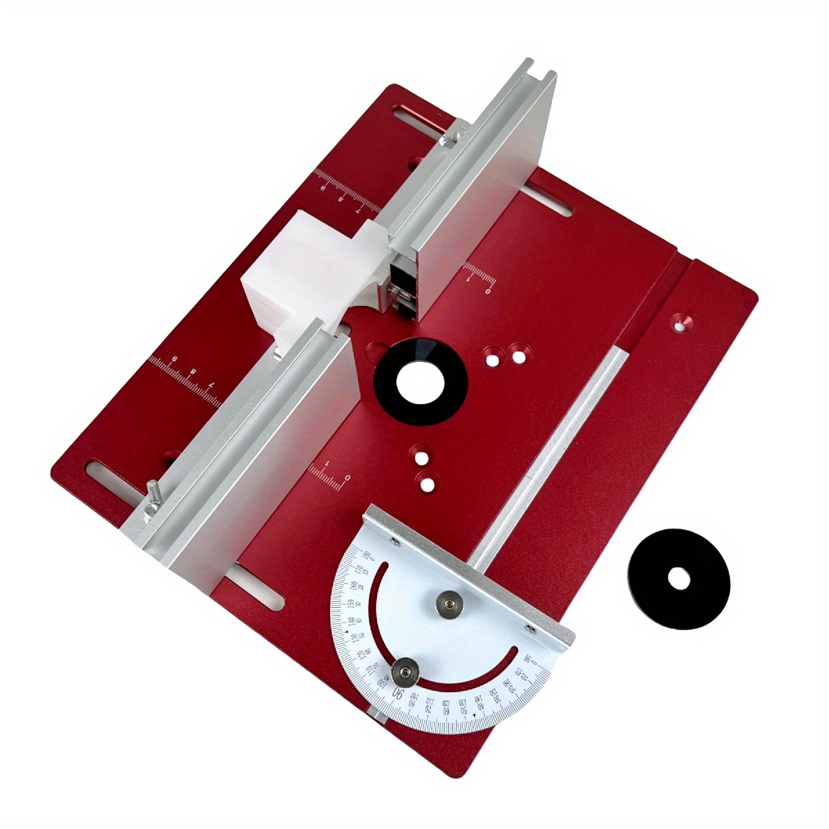 Router Table Insert - Alüminyum Freze Masası Ekleme Plakası, Ahşap