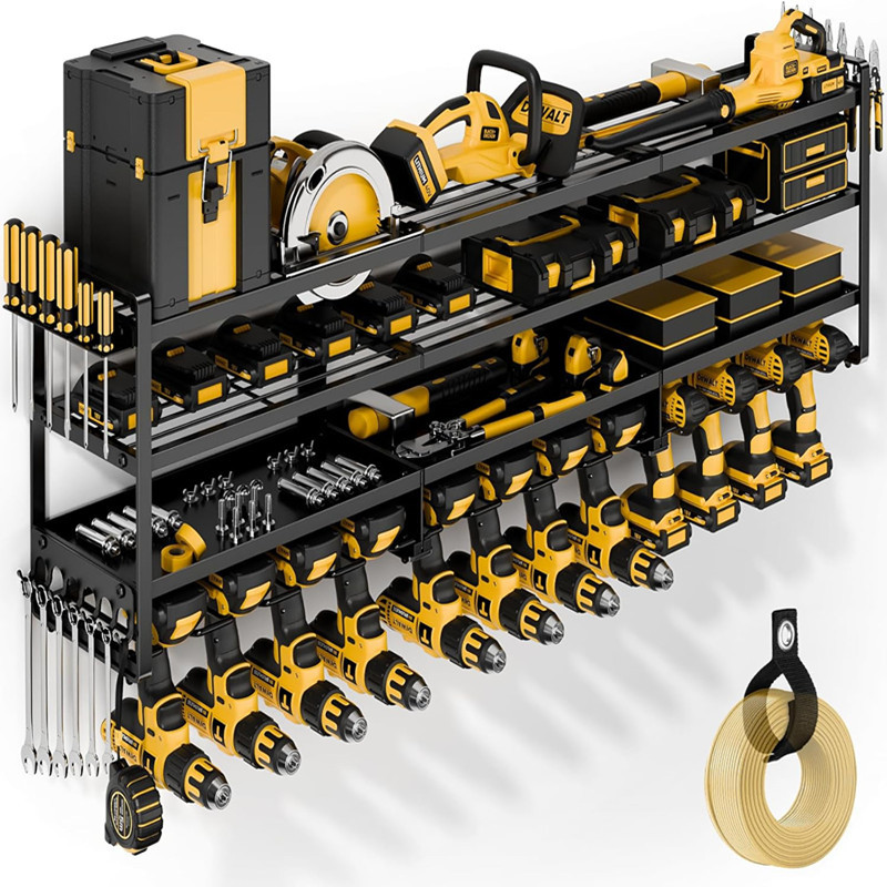 Workshop Tools Shelf - Büyük Güçlü Alet Düzenleyici Duvara Monte
