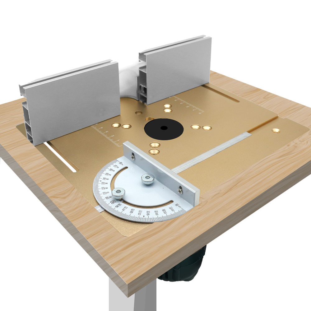 Router Table Insert - C8 Alüminyum Yönlendirici Masa Ekleme Plakası