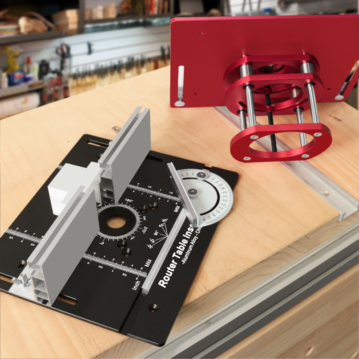 Router Table Insert - Yeni Router Masası Ekleme Plakası ve
