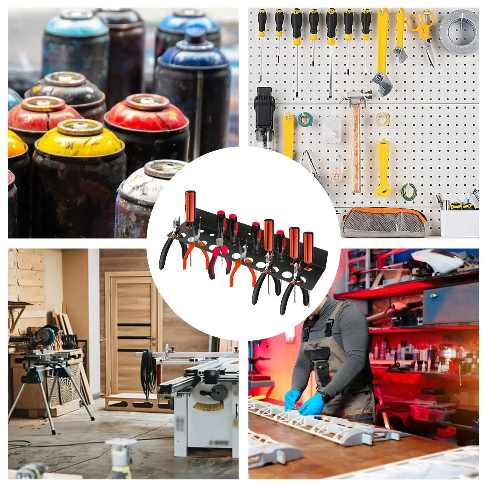 Tornavida alet düzenleyici tut - Workshop Tools Shelf incelemesi ve fiyatı