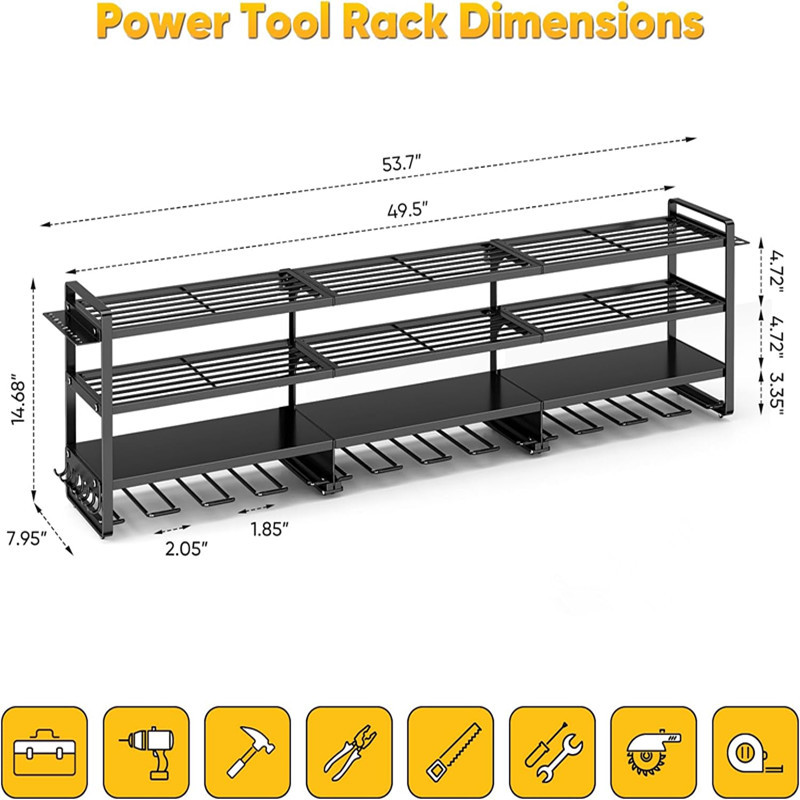 Büyük Güçlü Alet Düzenleyici D - Workshop Tools Shelf incelemesi ve fiyatı