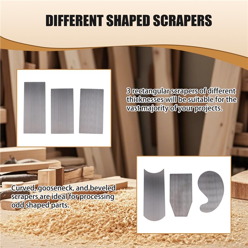 FAST-6 Adet Dolap Kazıyıcı Set - Card Scraper Cabinet incelemesi ve fiyatı