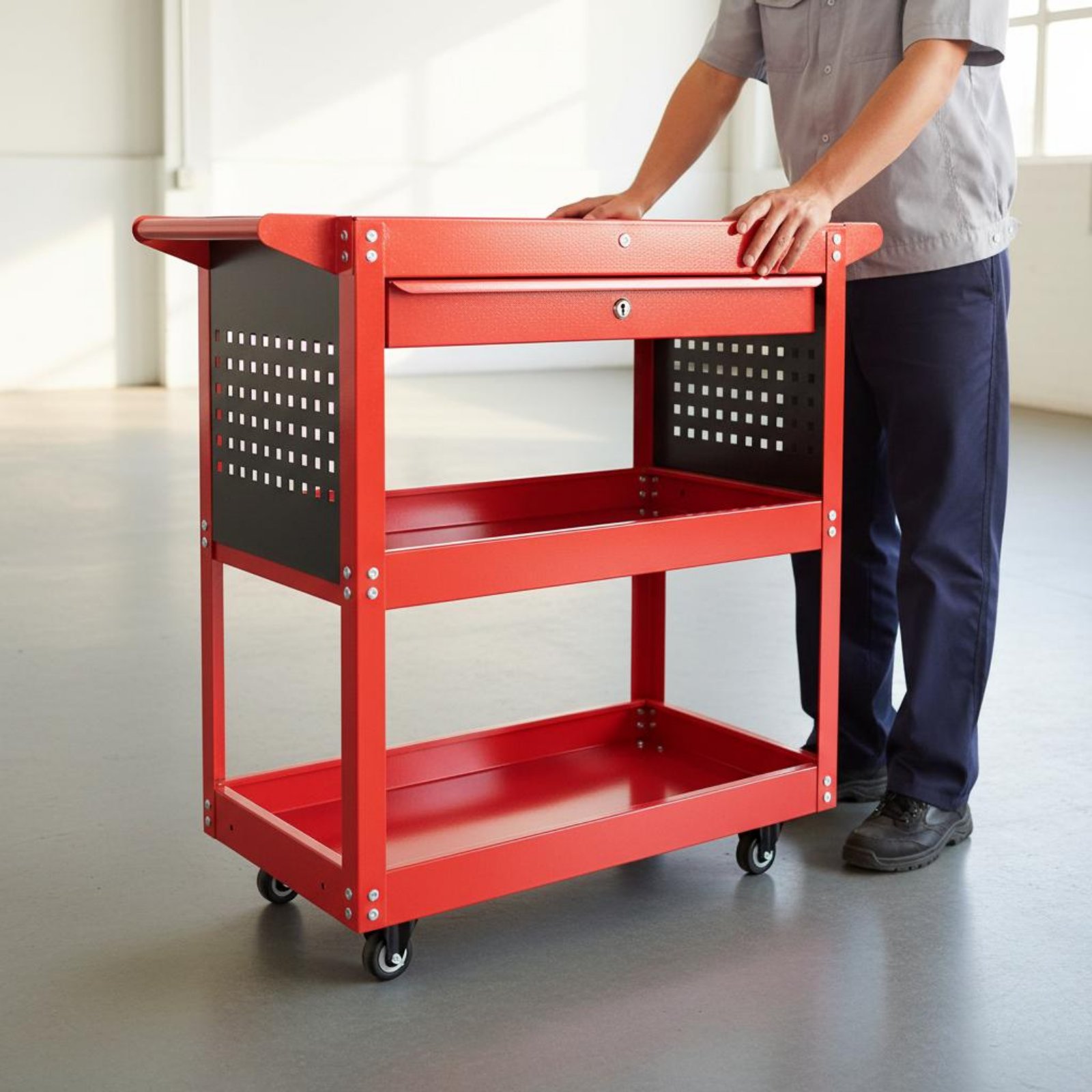 3 Katlı Alet Arabası Kalınlaşt - Tools For Garage Workshop incelemesi ve fiyatı