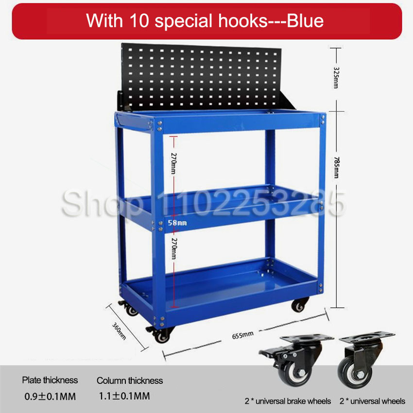3 Katmanlı Mobil Alet Arabası, - Tools Mechanical Workshop incelemesi ve fiyatı