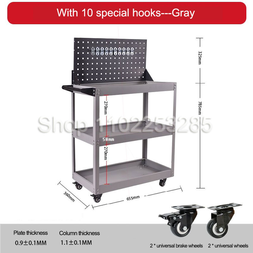 3 Katmanlı Mobil Alet Arabası, - Tools Mechanical Workshop incelemesi ve fiyatı