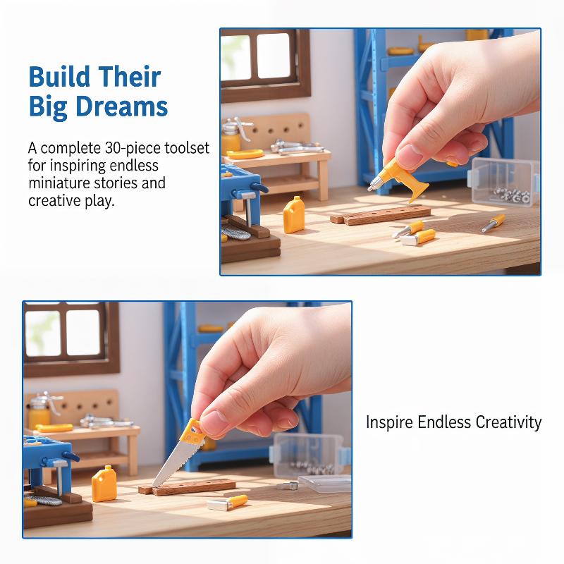 Dollhouse Workshop Mini Alet S - Mini Workshop Tools incelemesi ve fiyatı